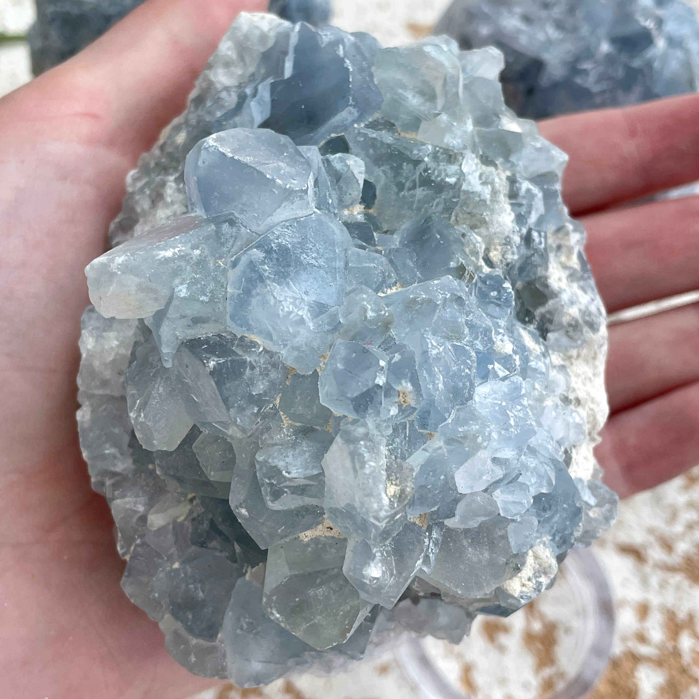 Celestite Cluster 1pc Celestite Cluster 1pc